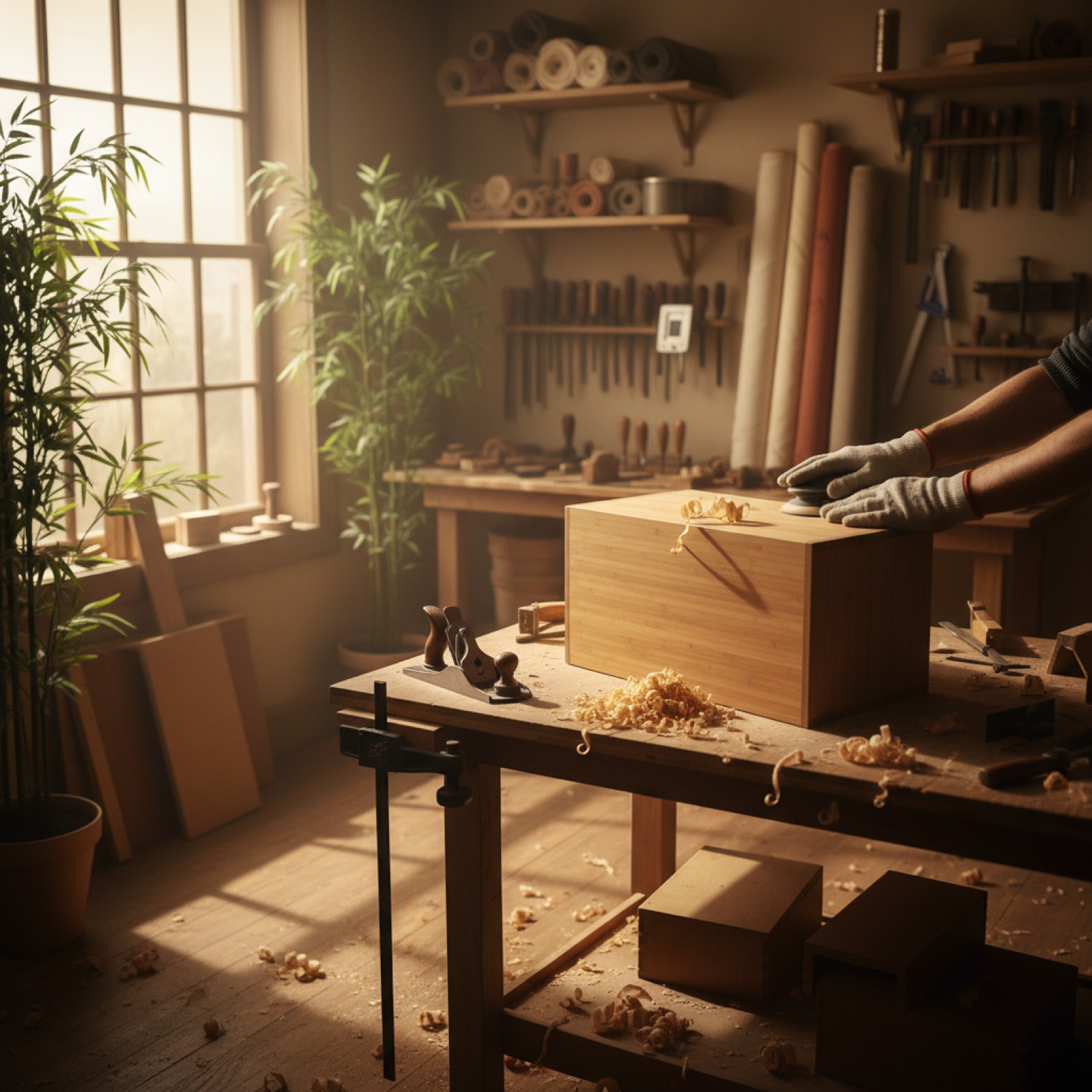 Atelier de menuiserie Tonebark